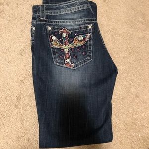 like new Miss Me jeans